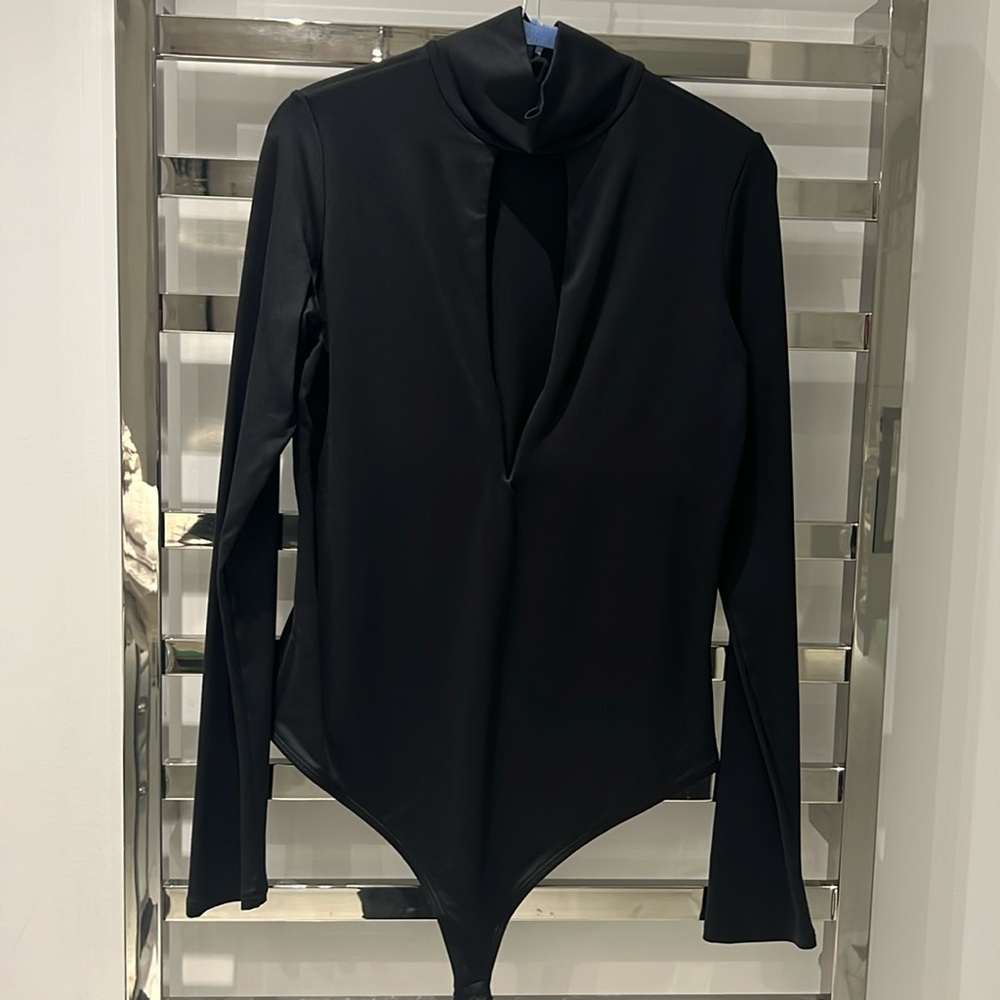 Sexy black bodysuit